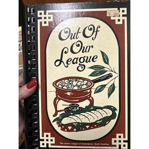 Out Of Our League Hardcover Spiral Bound 1981 4th Printing - Picture 1 of 5